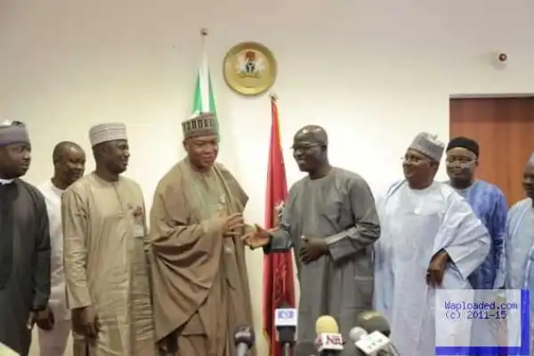 Photos: Senate President, Saraki Meets With Nigerian Union Of Journalists